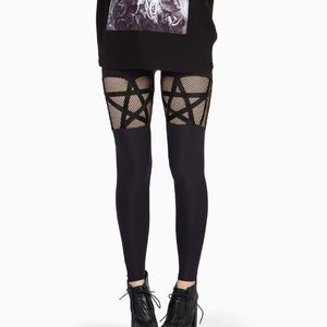 NWT BlackMilk Occultist Net Leggings Sz XS